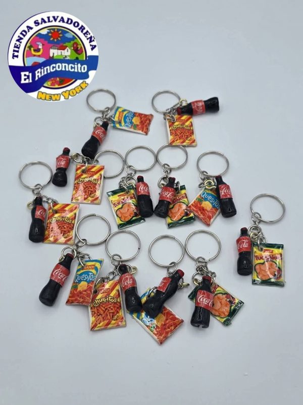 LLAVERO TIPICO CHIPS CON SODA(12 UNIDADES)