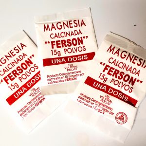 MAGNESIA CALCINADA (PURGA) 15 G (UN SOBRE)