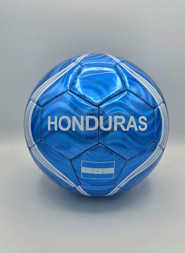 PELOTA DE FUTBOL CON DISEÑO DE EL SALVADOR  #5