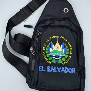MOCHILA CON DISEÑO DE EL SALVADOR