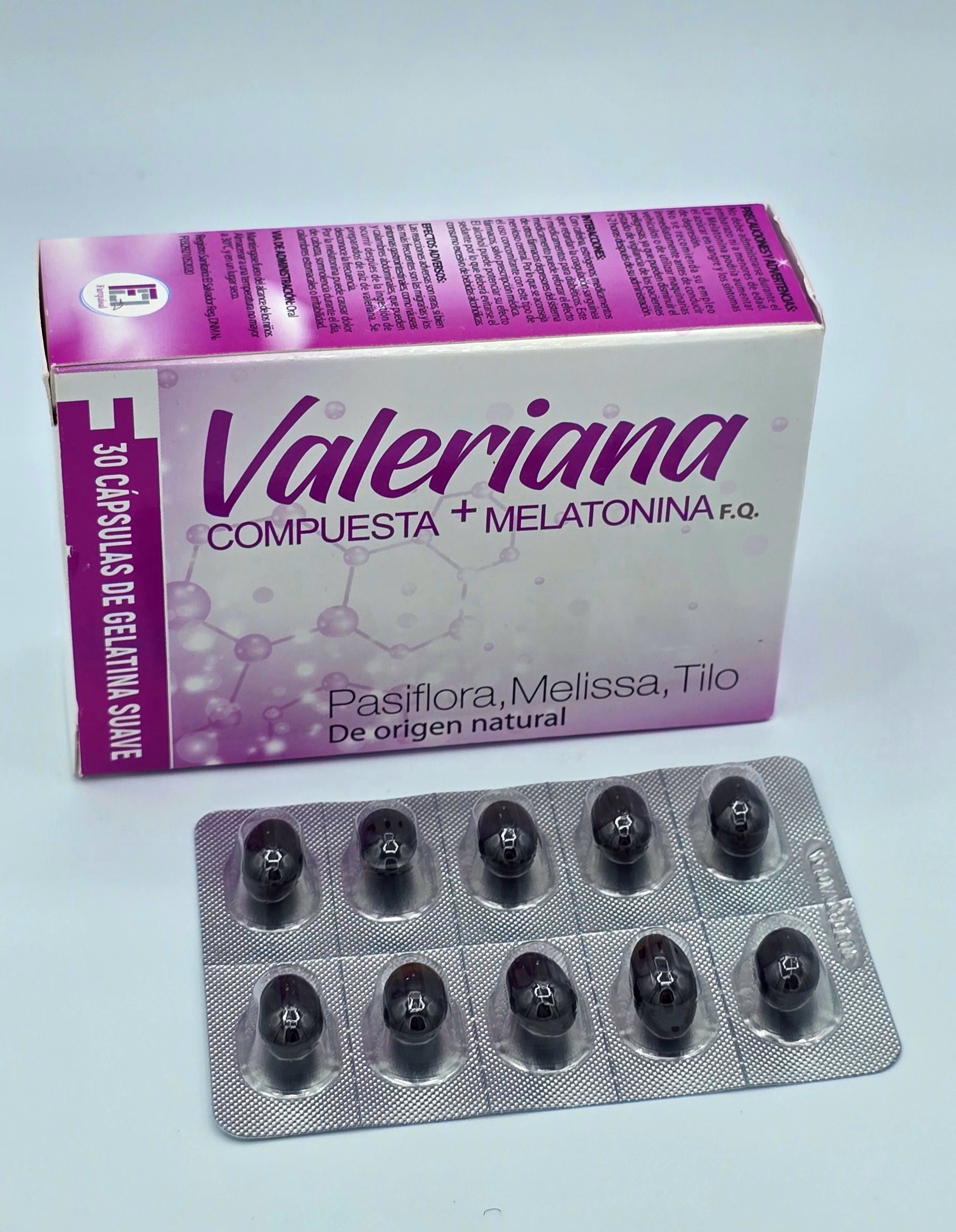 VALERIANA COMPUESTA + MELATONINA (SOBRE 10 PASTILLAS)