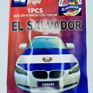 FUNDA PARA CAPó DE AUTOMOVIL, DISEÑO DE EL SALVADOR (1PC)