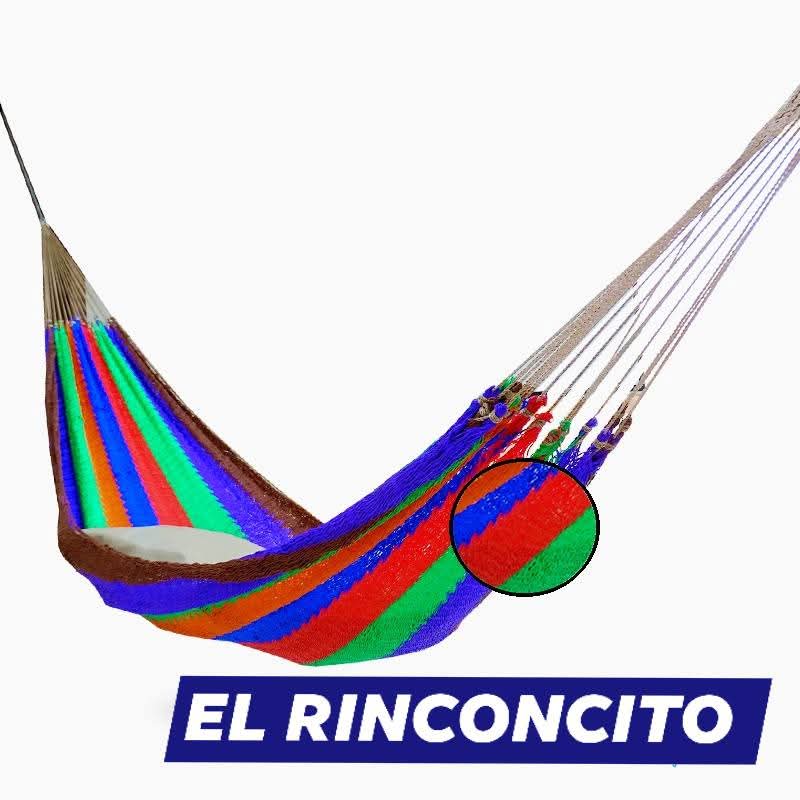 HAMACA DE POLISEDA ( 4 VARAS) COLORES PUEDEN VARIAR