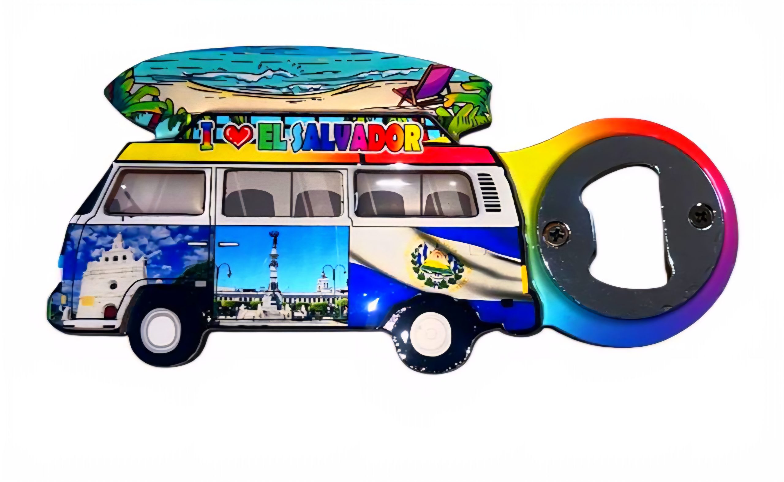 DESTAPADOR MAGNETICO DISEÑO DE EL SALVADOR (1pc