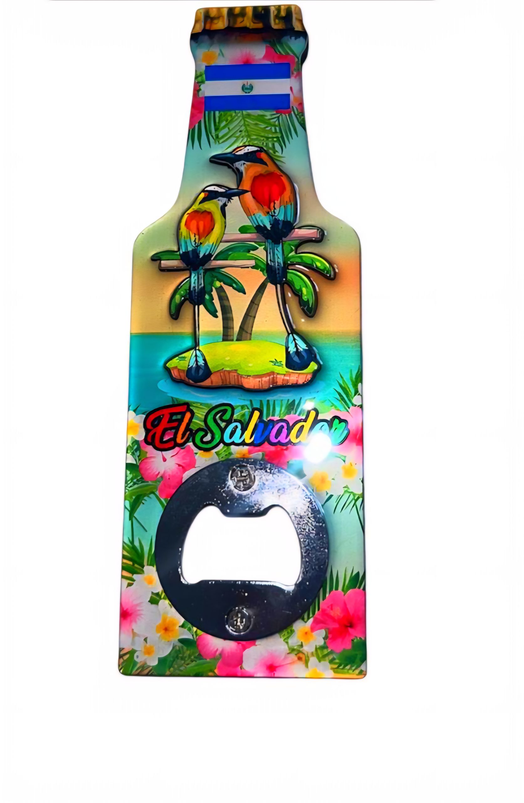 DESTAPADOR MAGNETICO CON DISEÑO EL SALVADOR (1pc)