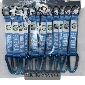 PAQUETE DE LLAVERO DE GUATEMALA (12 PCS)