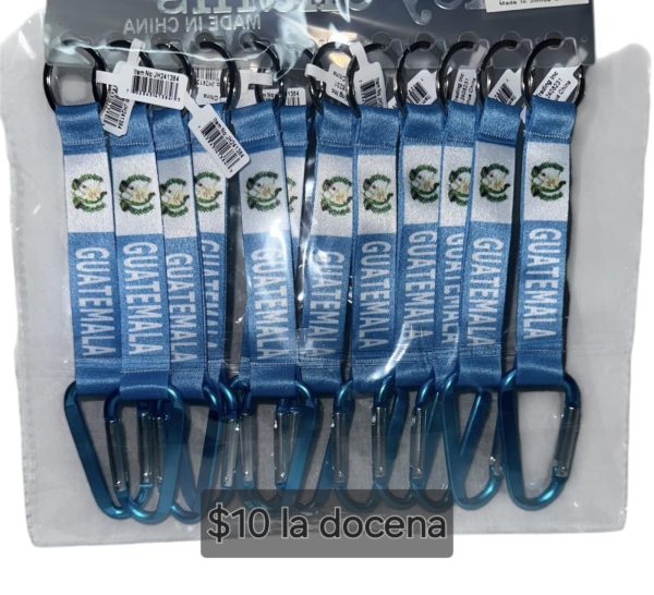 PAQUETE DE LLAVERO DE GUATEMALA (12 PCS)