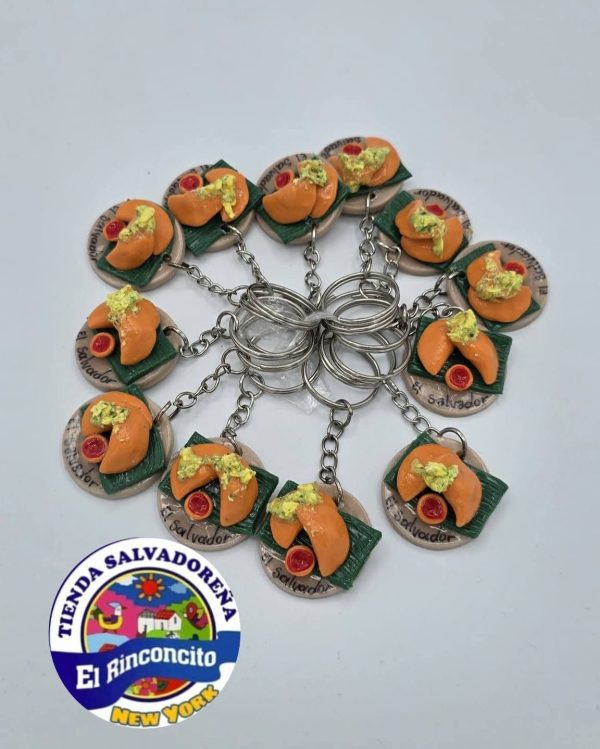 LLAVERO TIPICO PASTELITOS (12 UNIDADES)