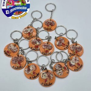 LLAVERO TIPICO PUPUSAS (12 UNIDADES)