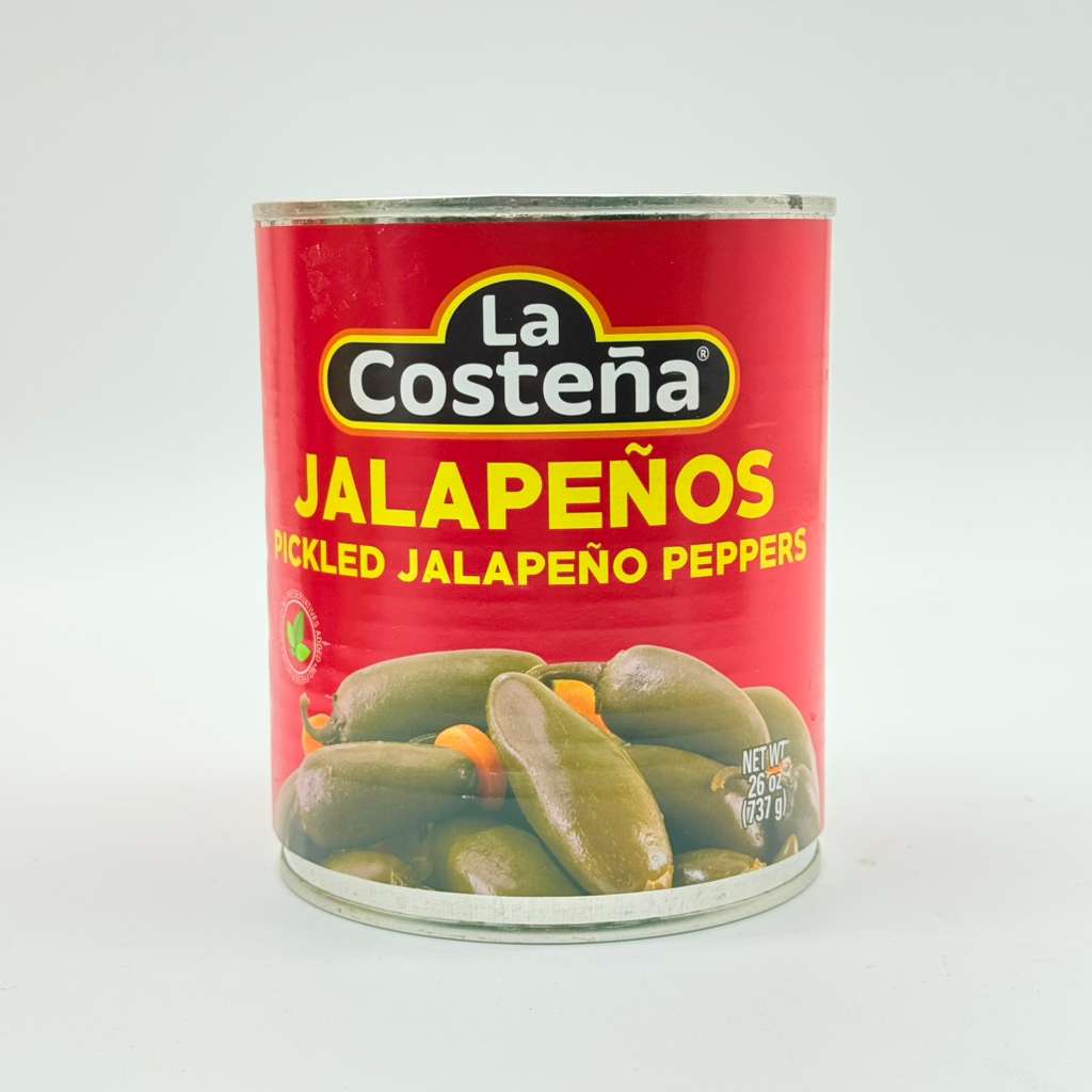 La Costeña Jalapeños Encurtidos Enteros (737g / 26 oz)