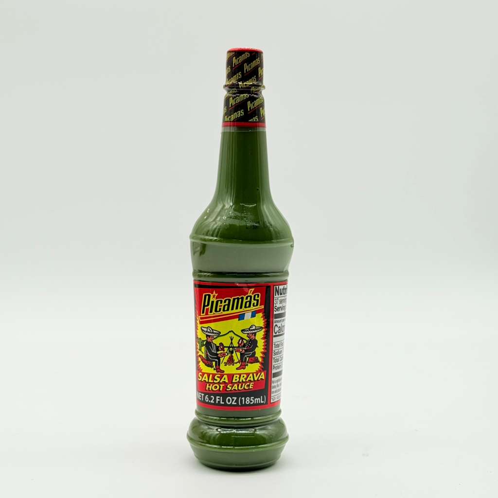 Picamas Salsa Brava Hot Sauce (Verde) - (6.2 fl oz/185ml)
