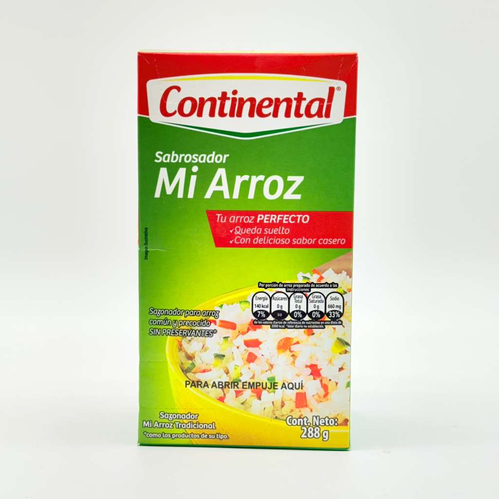 Continental Sabrosador “Mi Arroz” – 288 g