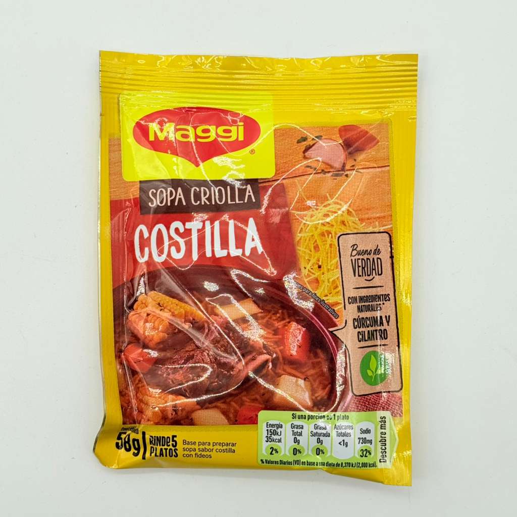 Maggi Sopa Criolla Costilla