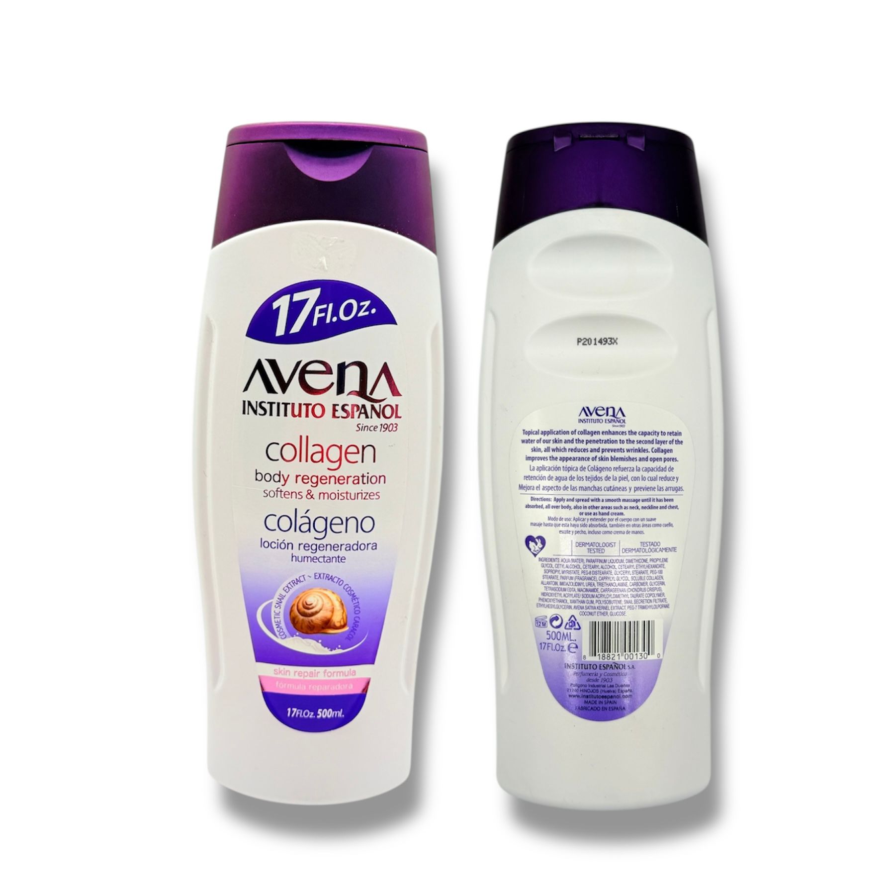 Avena Colágeno Loción Regeneradora Humectante