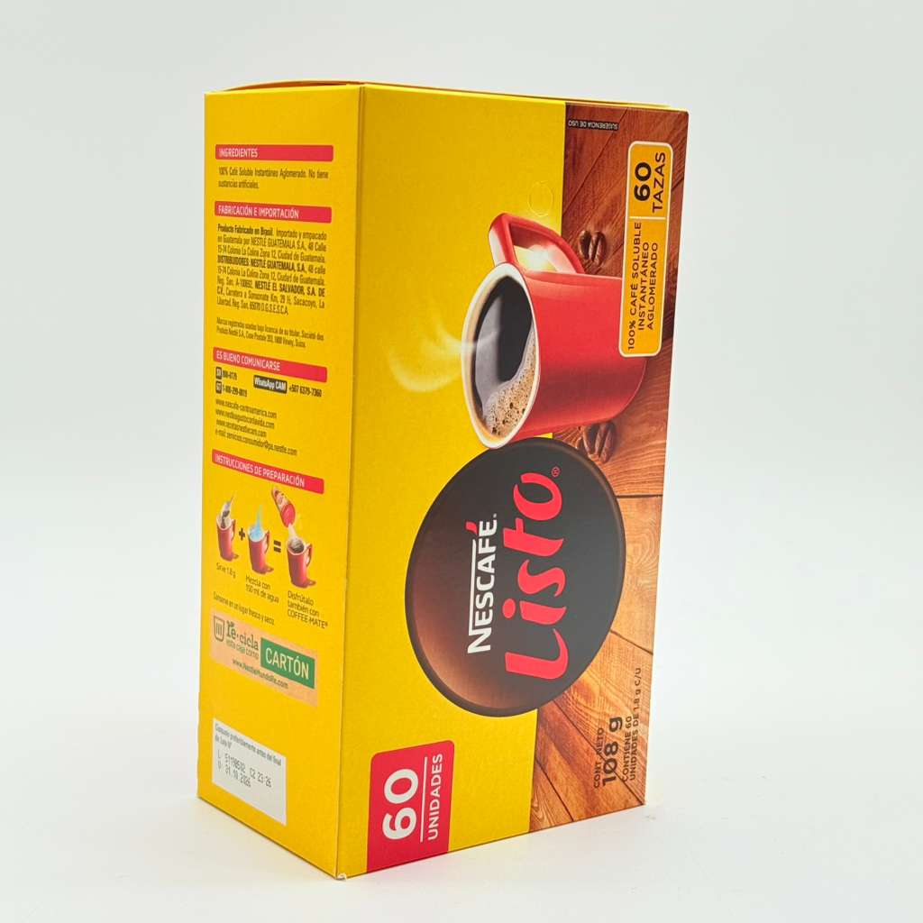 Nescafé Listo (Instantáneo)