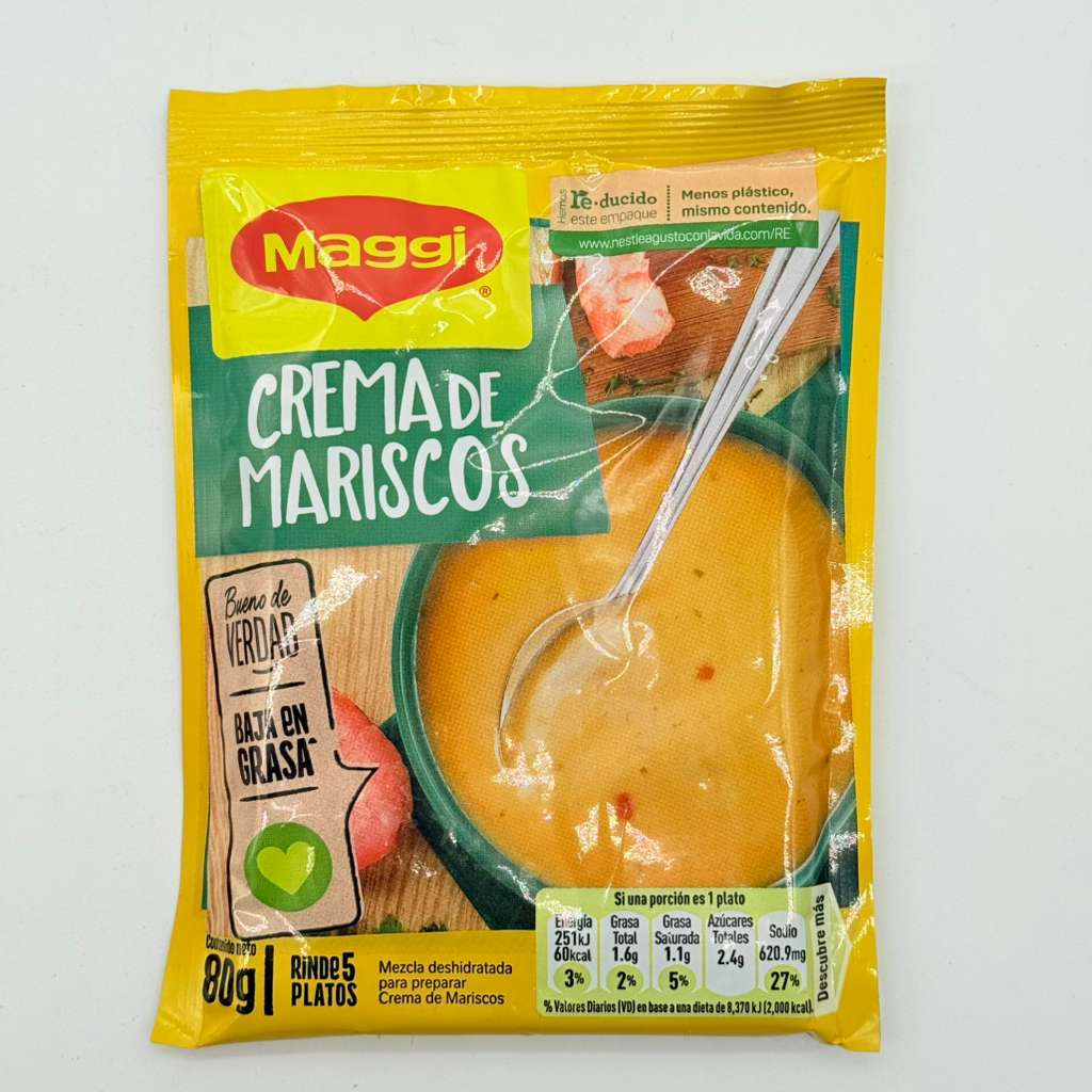 Maggi Crema de Mariscos (Baja en Grasa)
