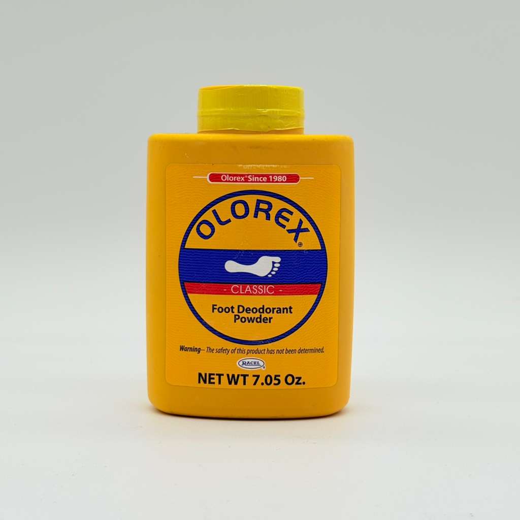 Olorex Classic Foot Deodorant Powder.