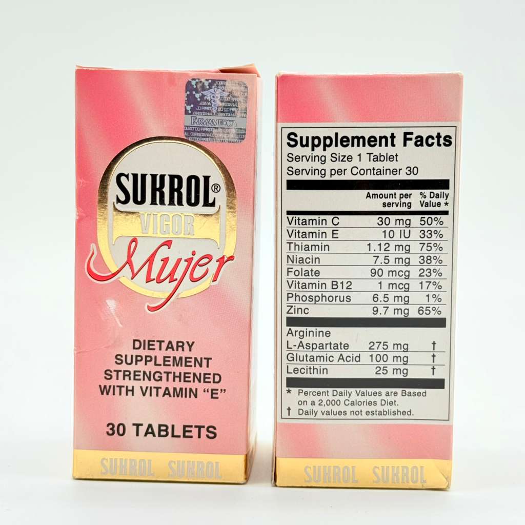 Sukrol Mujer – 30 Tabletas