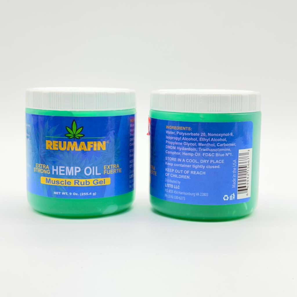 Reumafin Extra Strong Hemp Oil Muscle Rub Gel