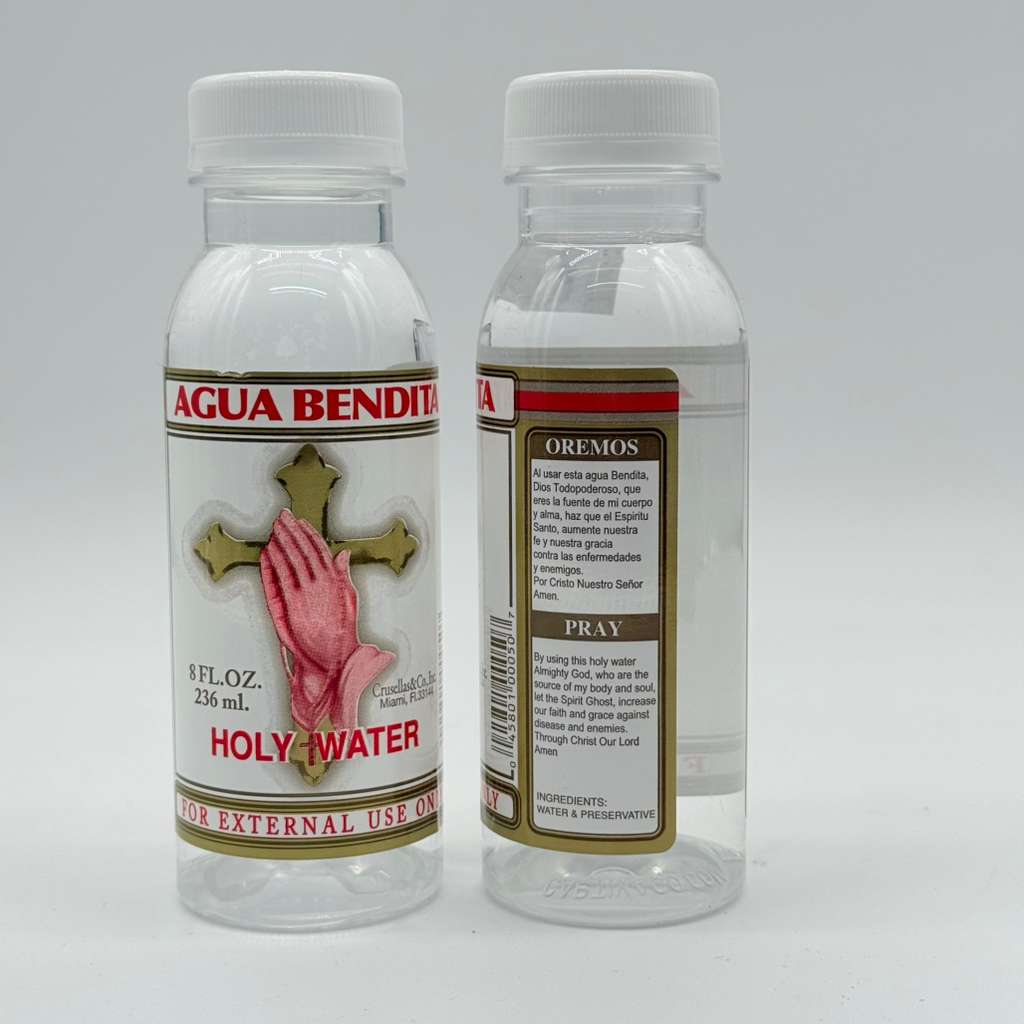 Agua Bendita – Holy Water – 8 fl oz (236 mL)
