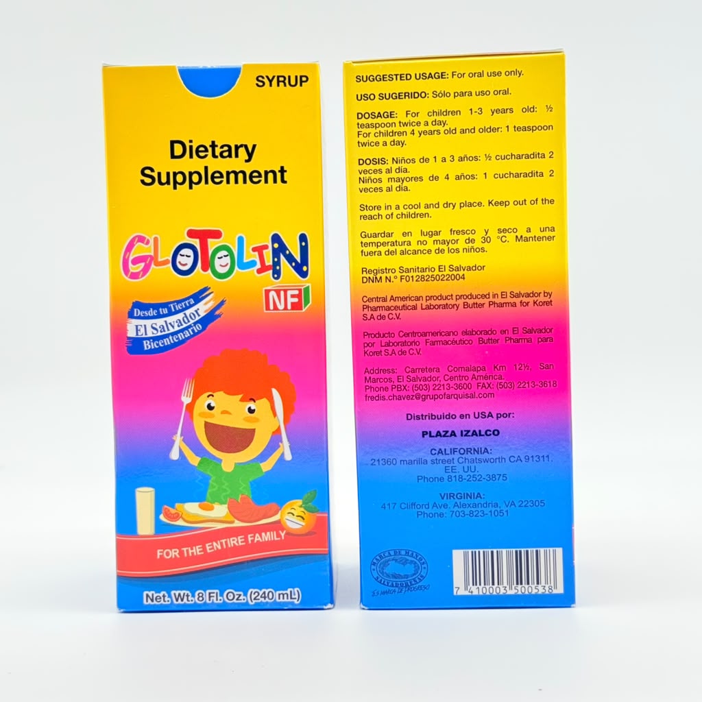 Glotolin NF Jarabe – (240 mL)