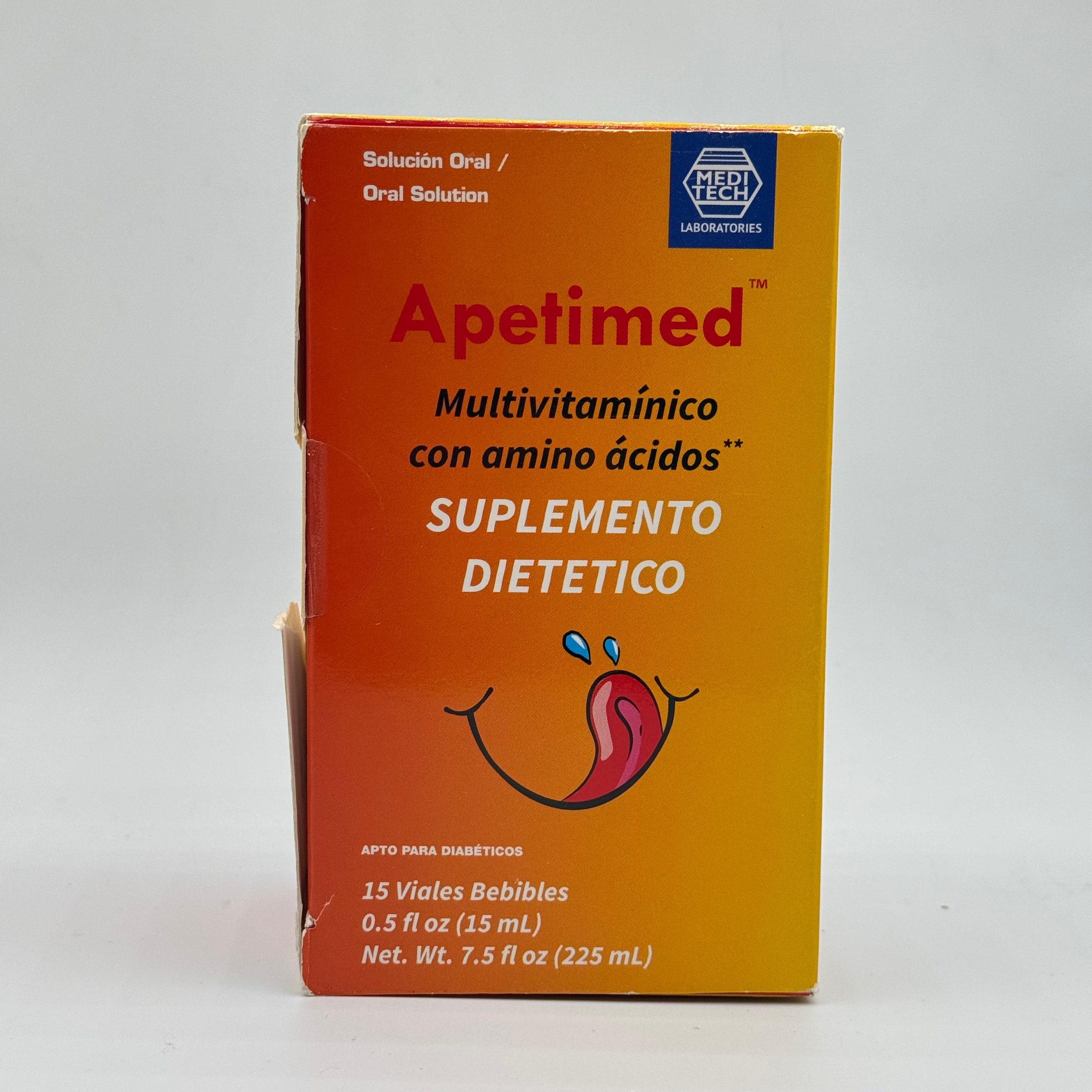 Apetimed Multivitamínico con Aminoácidos – 15 Viales Bebibles